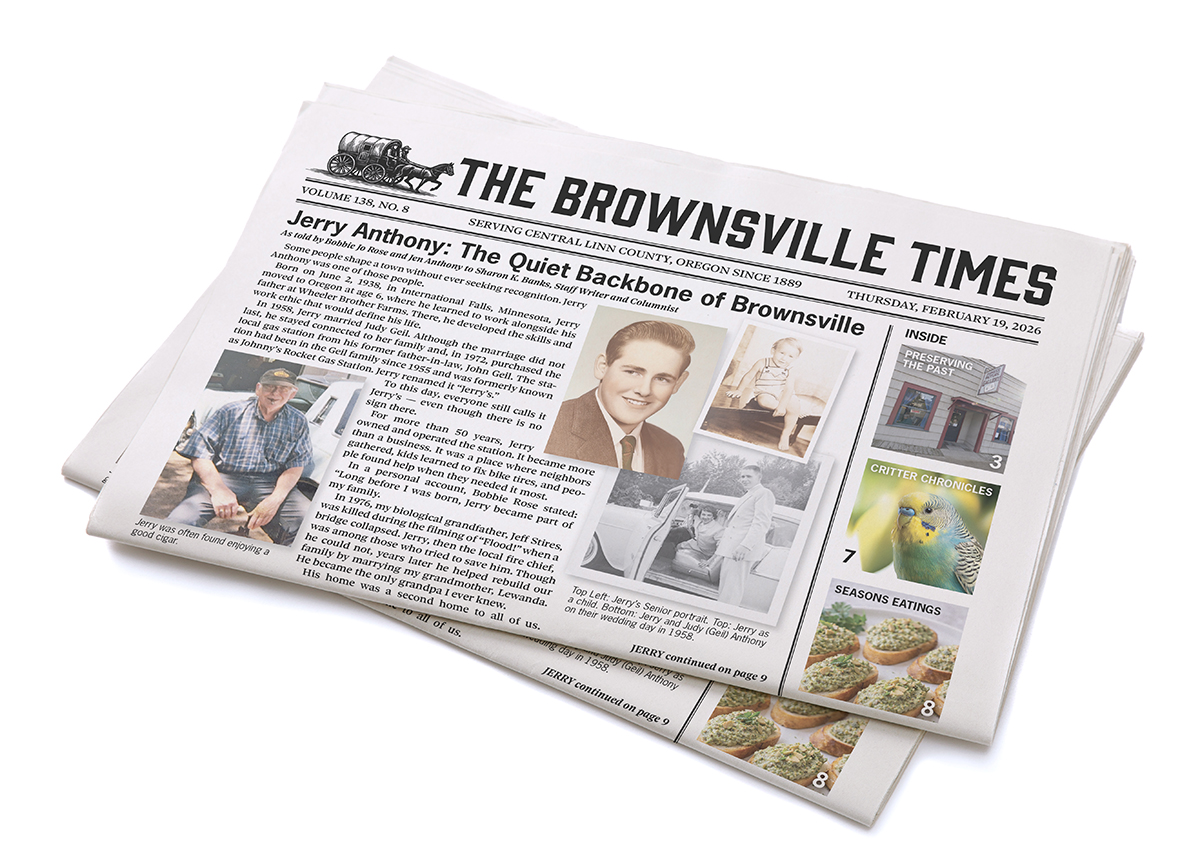 February 19, 2026, issue of The Brownsville Times